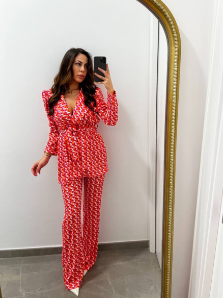 Tailleur colour Fucsia