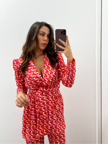 Tailleur colour Fucsia