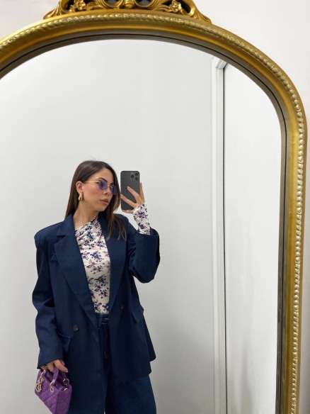 Blazer doppio petto Blu