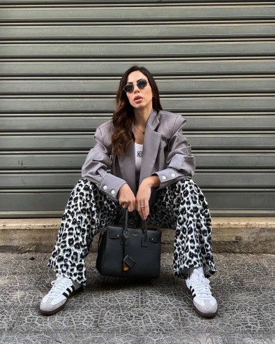 Pantalone Maculato grigio