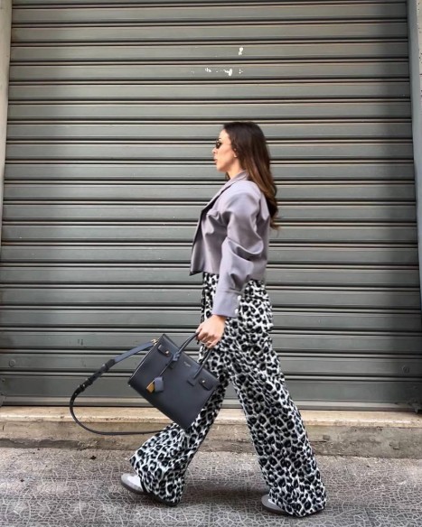 Pantalone Maculato grigio