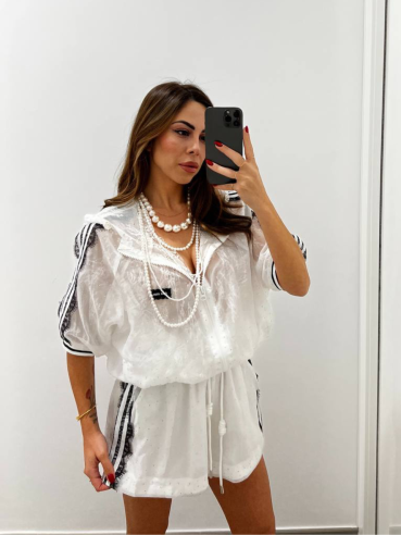 Coord- set Diamond Bianco