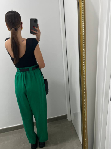 Tailleur Lino Verde