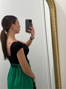 Top licra Nero 2