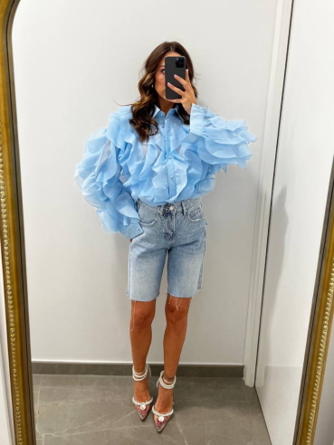 Bermuda Denim Notte Stellata