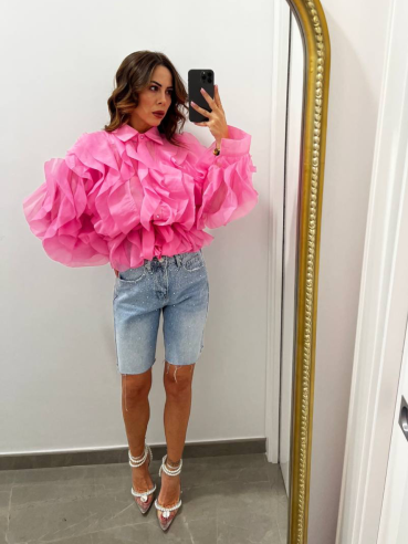 Bermuda Denim Notte Stellata