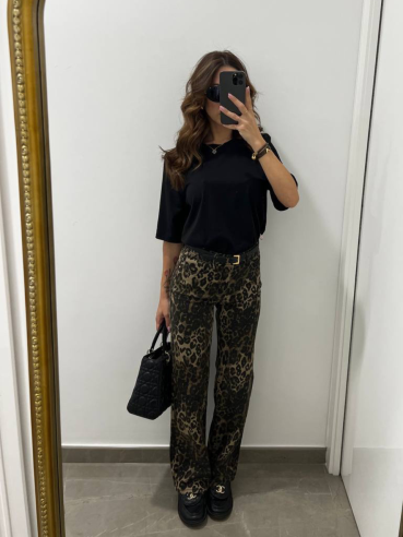 Jeans Maculato-Black