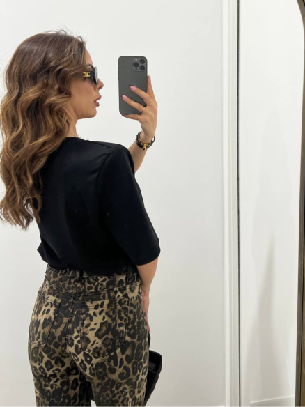 Jeans Maculato-Black