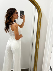 Jeans E135 Bianco 2