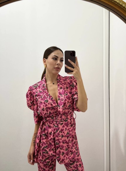 Coordinato Flowers Rosa