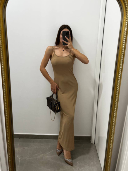 Abito costina Camel Abito costina Camel