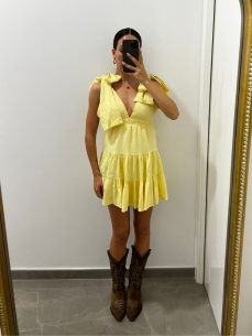 Mini Dress Lecce Giallo 2