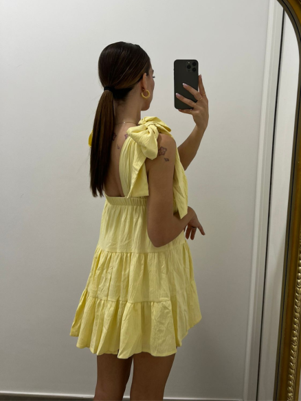 Mini Dress Lecce Giallo Mini Dress Lecce Giallo