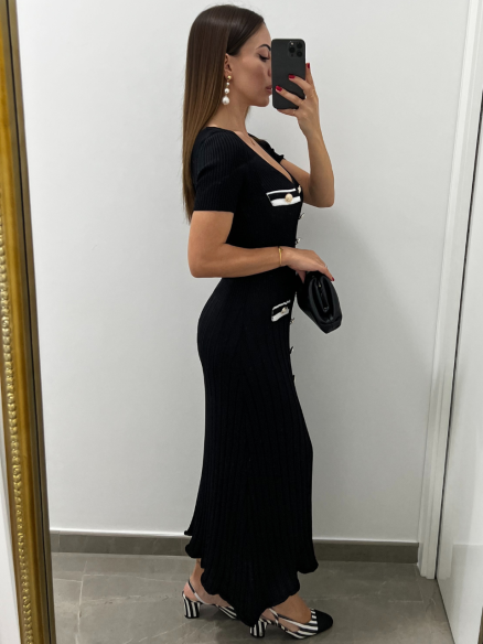 maxi Dress Cara Nero