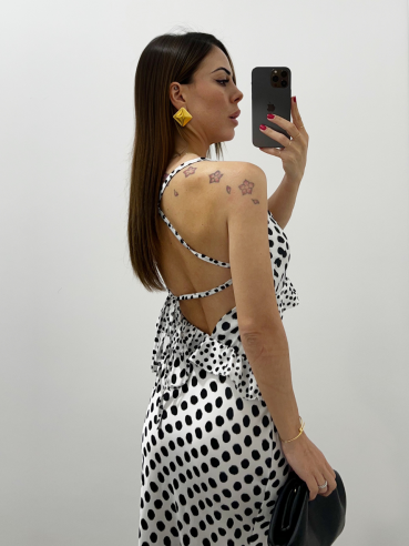 Maxi Dress Pois
