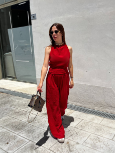 Coord-Set Penny Rosso