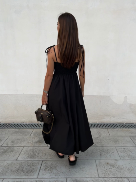 Midi Dress Praya Nero