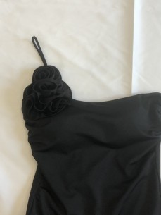Costume Monospalla Nero 2