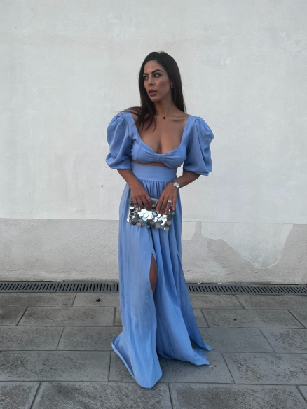 Coord-Set Elsa Azzurro Coord-Set Elsa Azzurro