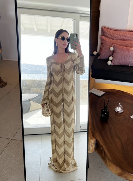 Abito Lurex Oro Abito Lurex Oro