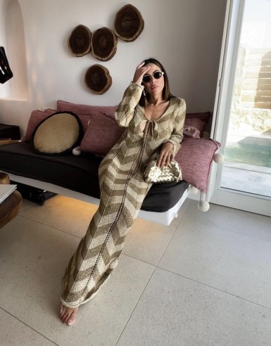Abito Lurex Oro