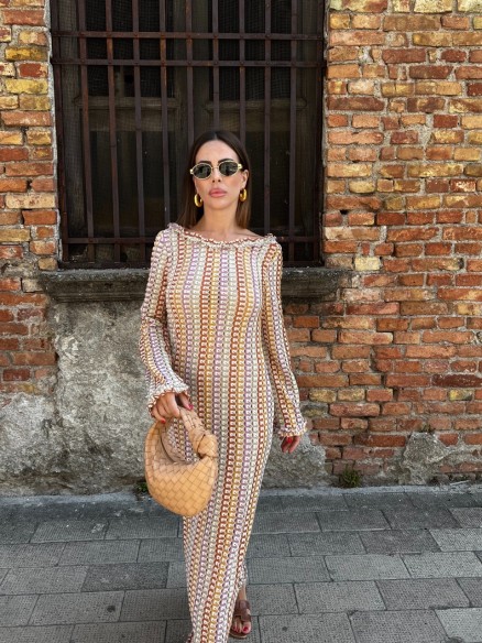 Maxi Dress Marbella Choco Maxi Dress Marbella Choco