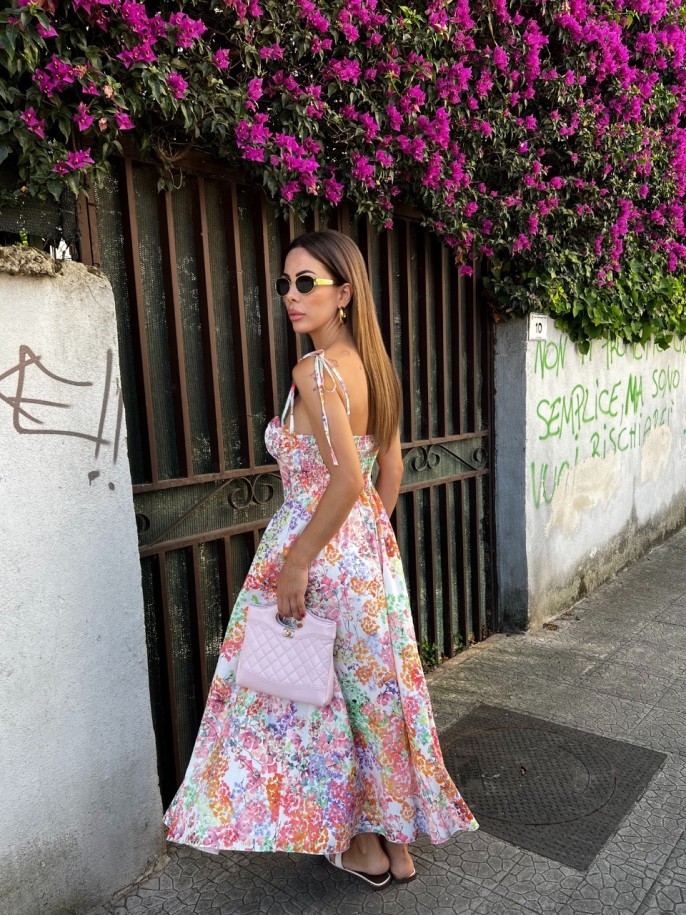 Midi Dress Praya Flowers 2