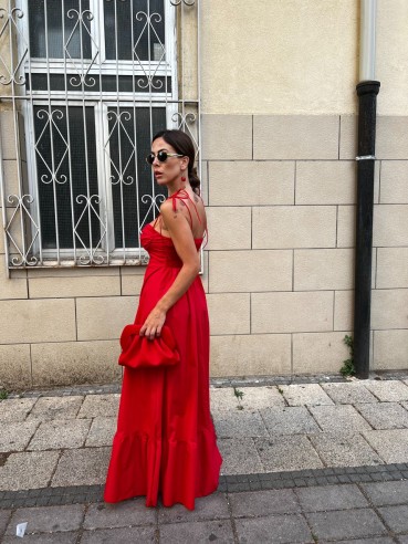 Zaira Dress Rosso