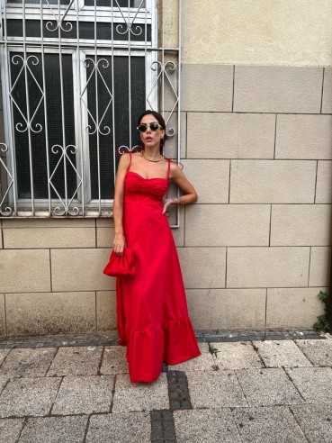 Zaira Dress Rosso