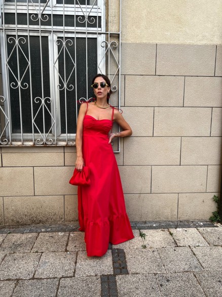 Zaira Dress Rosso Zaira Dress Rosso