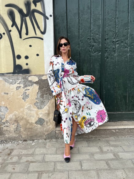 Maxi Dress Moon Maxi Dress Moon