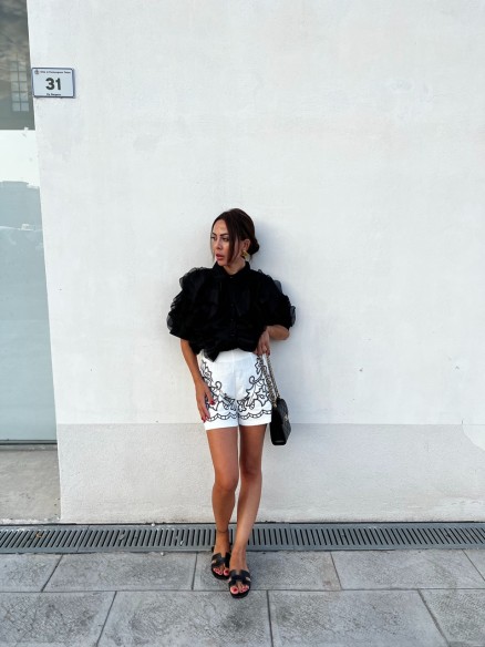 Shorts India Bianco Shorts India Bianco