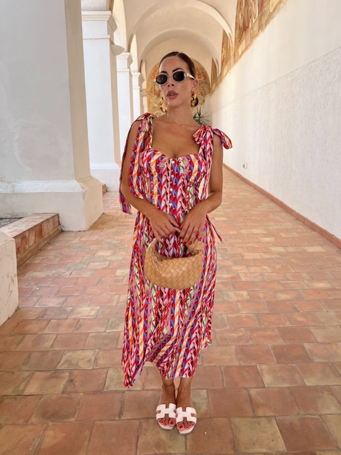 Simona Dress Fucsia 2