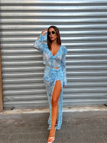 Coord-Set Boa Azzurro