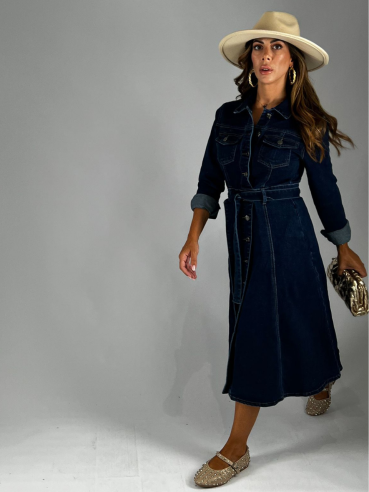 Midi Dress Denim