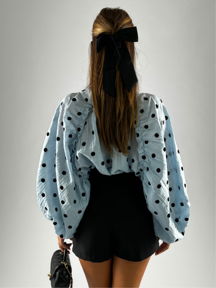 Gonna-Pantaloncino Fiocchi Nera Gonna-Pantaloncino Fiocchi Nera