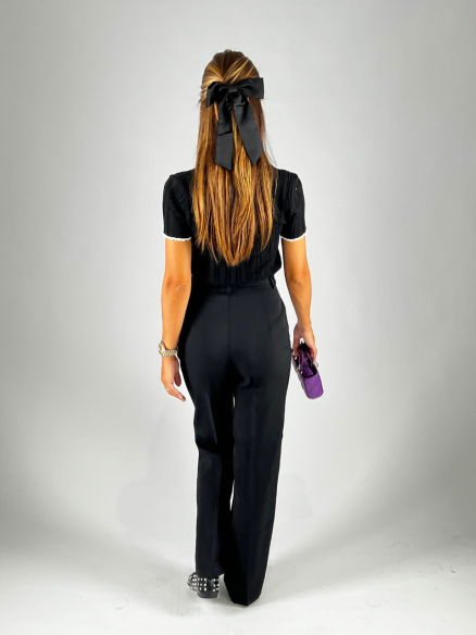 Pantalone Elegance Nero Pantalone Elegance Nero