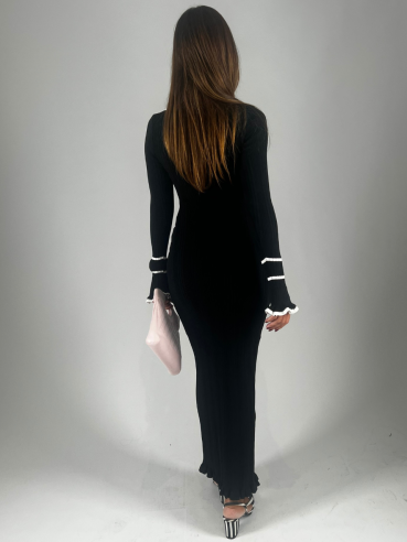 Midi-Dress Cassandra Nero