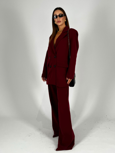 Tailleur Over Bordeaux Tailleur Over Bordeaux