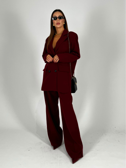 Tailleur Over Bordeaux Tailleur Over Bordeaux