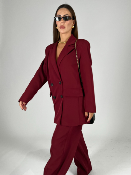 Tailleur Over Bordeaux Tailleur Over Bordeaux