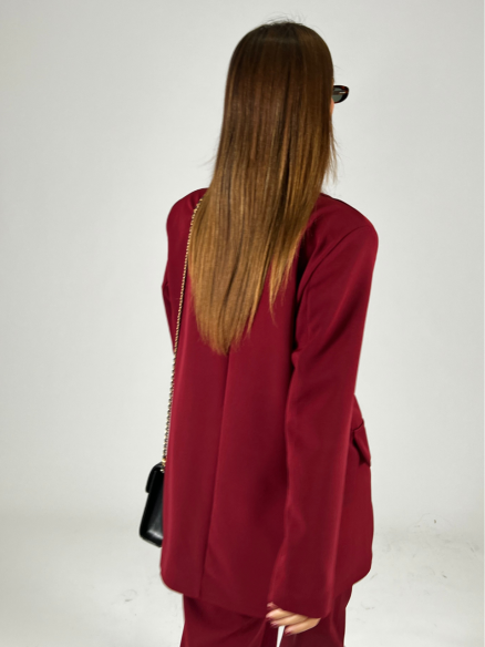 Tailleur Over Bordeaux Tailleur Over Bordeaux