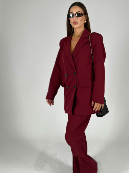 Tailleur Over Bordeaux Tailleur Over Bordeaux