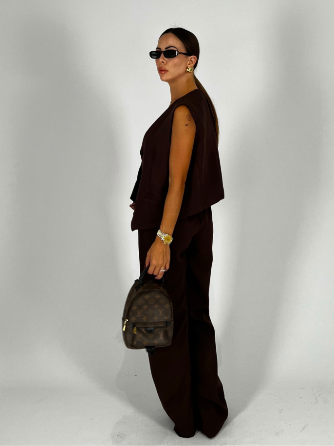 Coord-Set Gilet Choco 2