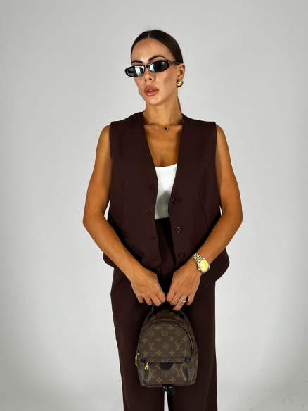 Coord-Set Gilet Choco Coord-Set Gilet Choco