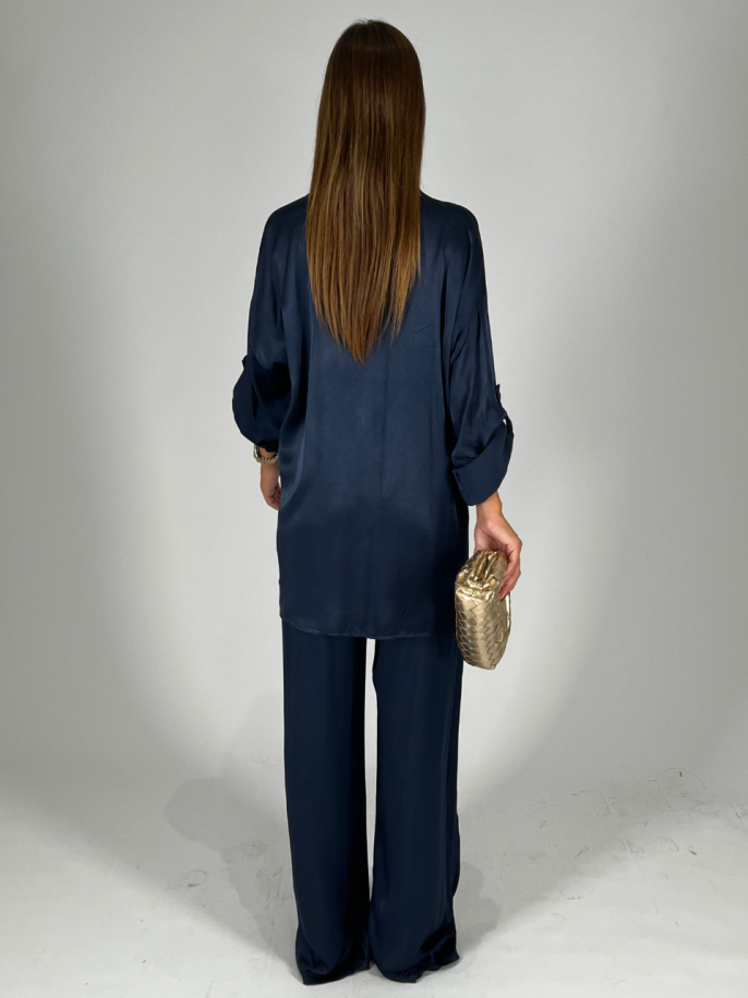 Camicia Comfy Chic Blu 2