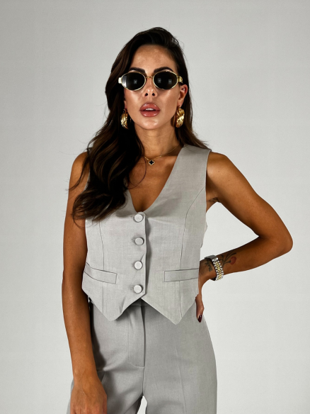Tailleur 3 pezzi ghiaccio Tailleur 3 pezzi ghiaccio