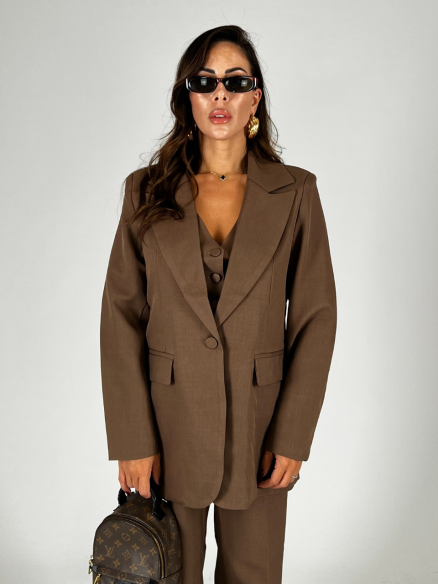 Tailleur 3 pezzi choco Tailleur 3 pezzi choco