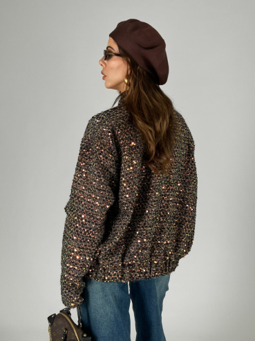 Bomber paillettes