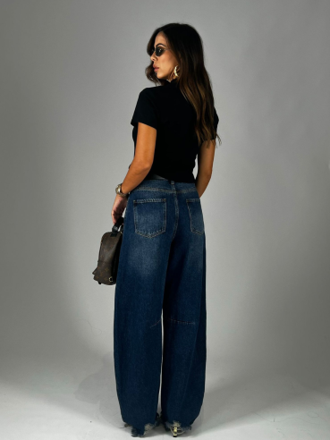 Maglia Mezzo-Collo Nera